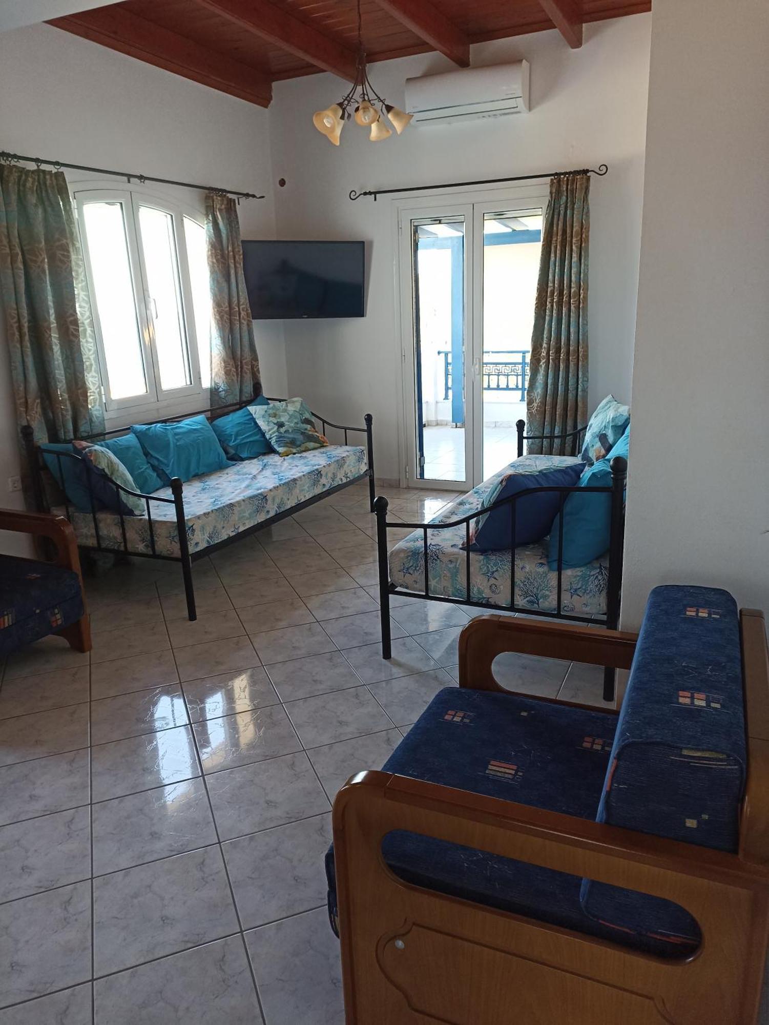 Appartement Απεραντο Γαλαζιο à Agia Pelagia  Extérieur photo
